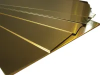 Латунный анод Холоднокатаный 1900 мм 200 мм 8 мм Л63 ГОСТ 2208-2007 купить в Нальчике