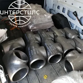 Стальной тройник равнопроходной 76 мм 10 мм 09Г2С ГОСТ 17376-2001 купить в Нальчике